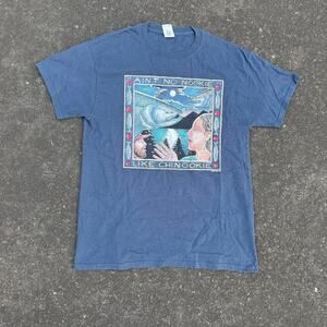 Men's Short Sleeve - Blue "Ain't No Nookie Like Chinookie" Ray Troll Art Vintage